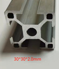 Renforcement du profil en aluminium 30mmx30mm de place avec le traitement d'Alumite