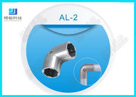 90 degrés de tuyauterie en aluminium joint pour 1.2mm 1.7mm 28mm en aluminium et ADC-12 argenté