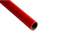 Rouge support de tuyau en acier enduit en plastique de tube de 3 ABS de couche pour l'établi