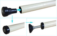 Garnitures noires de support de tuyau de régleur de vis pour le système de défilement ligne par ligne de tuyau